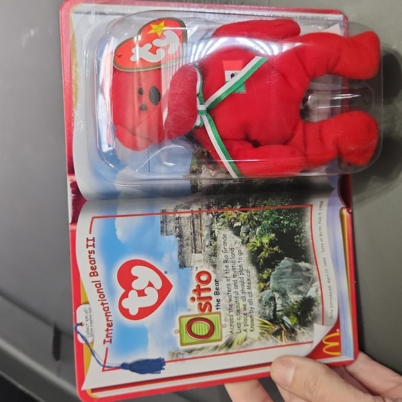 Ty teenie beanie McDonald's osito the bear - Picture 2 of 4